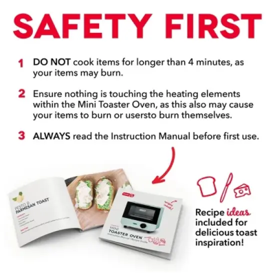 Dash Mini Toaster Oven Aqua image {5}