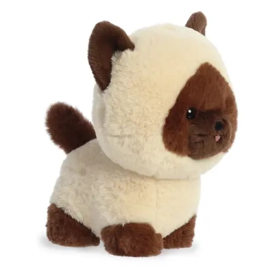 Aurora Teddy Pets 7" Siamese Brown Stuffed Animal image {2}