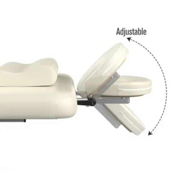 Dolonm Commercial Massage Table 31.5" Wide w/Storage & 700LBS Capacity - Fixed Backrest Salon Spa Bed image {3}