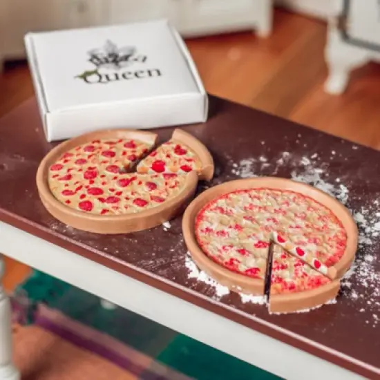 The Queen's Treasures 18 In Doll 9 Pc Pizza Party Food Accessory Play Set image {2}