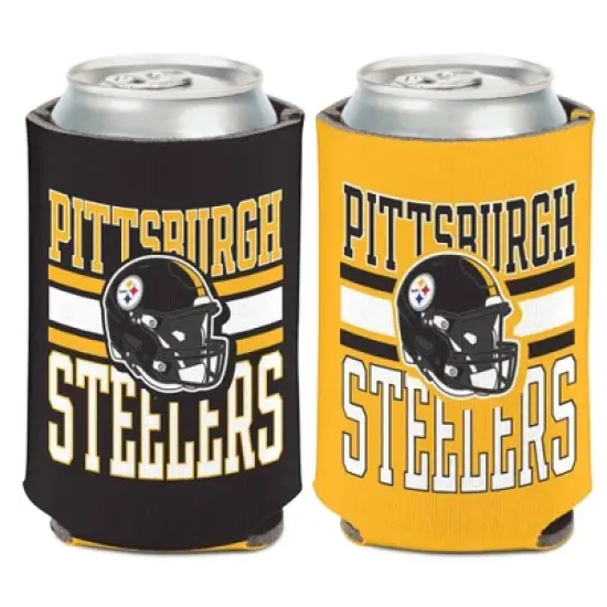 NFL Pittsburgh Steelers Can Cooler Helmet - 12oz image {3}