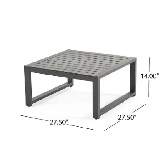 Christopher Knight Home Navan Outdoor Mesh and Aluminum 11 Seater Estate Collection with Cushions image {7}