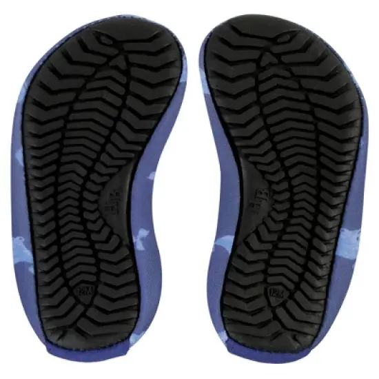 Hudson Baby Infant and Toddler Water Shoes for Sports, Yoga, Beach and Outdoors, Blue Whales image {2}