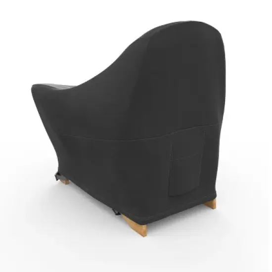 KHOMO GEAR Premium Adirondack Patio Chair Cover &ndash; Black, Durable, Weatherproof, UV Resistant, Protection from Rain & Dust image {3}