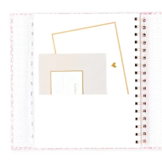 Sugar Paper Essentials 2024 Planner 9"x8.125" Weekly/Monthly Rose Floral image {4}