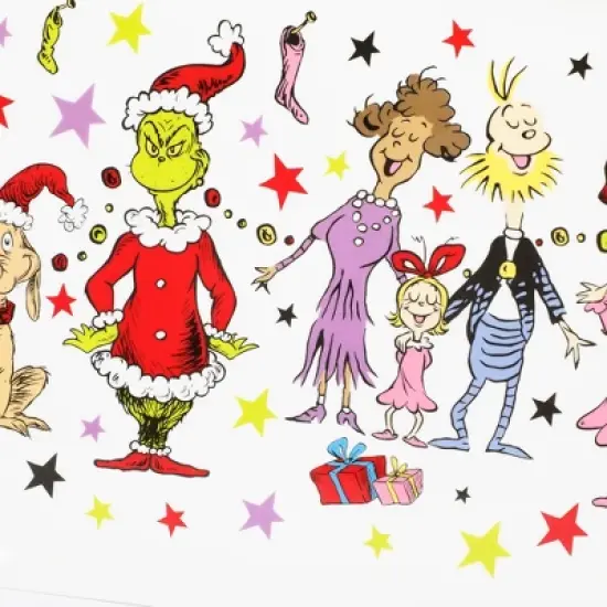 The Grinch Singing Characters Melamine Serving Tray image {2}