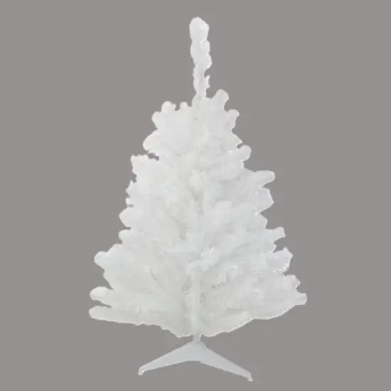 Northlight Medium Snow White Pine Artificial Christmas Tree - 2' - Unlit image {1}