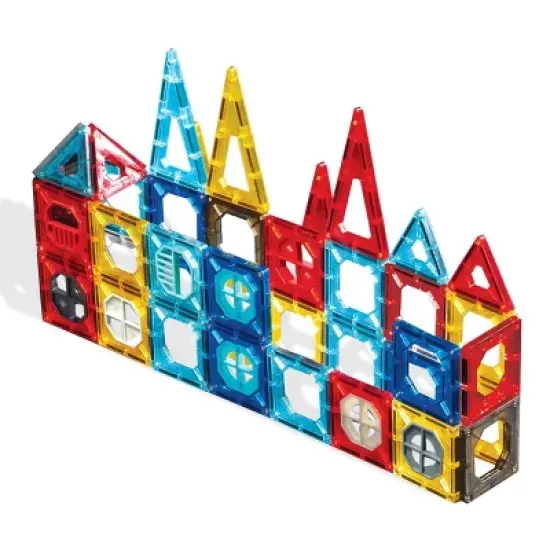 FAO Schwarz Magnetic Tile Set 40pc image {3}