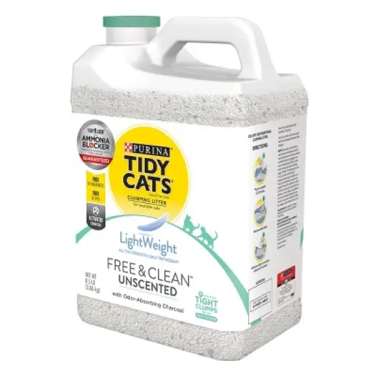 Tidy Cats Free & Clean Unscented Lightweight Cat Litter image {4}