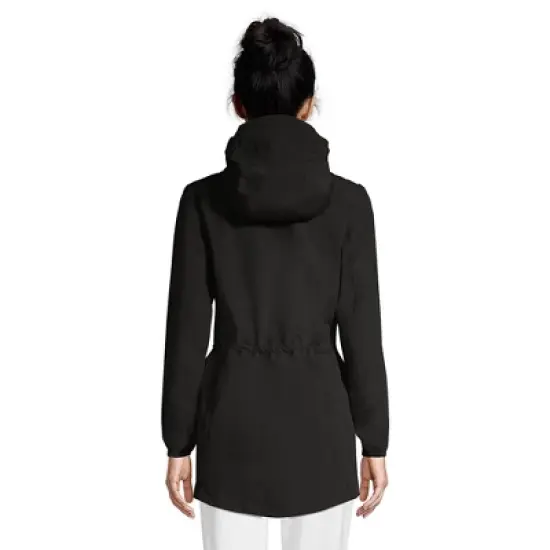 Lands' End Women's Waterproof Hooded Packable Raincoat image {1}