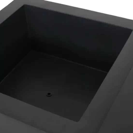 Goliath Outdoor 50000 BTU Light Weight Concrete Rectangular Fire Pit with Tank Holder - Christopher Knight Home image {3}