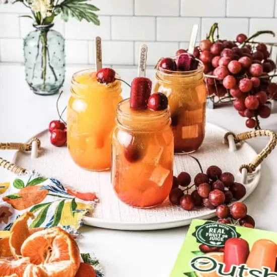 Outshine Cherry/Tangerine/Grape Frozen Fruit Bars - 18 fl oz/12ct image {1}