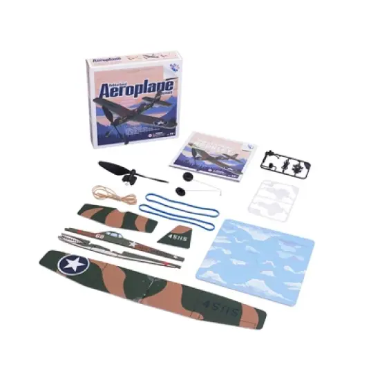 Playsteam Rubber Band Airplane Science - P-40 Warhawk image {5}