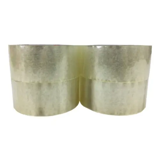 UBMOVE Packing Tape 4 Rolls of 2" x 55 Yds of Clear Acrylic Packing Tape image {1}