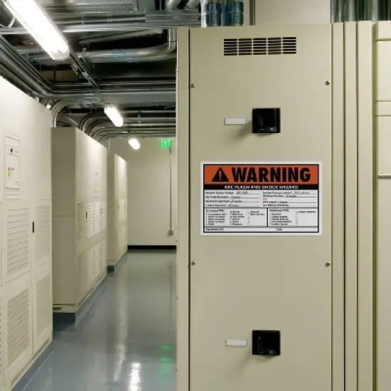 Avery Arc Flash/Shock Warning Labels, Waterproof, UV Resistant, Preprinted, Handwrite-Only, 4.75" x 7.75", 100 Warning Decal Labels image {4}