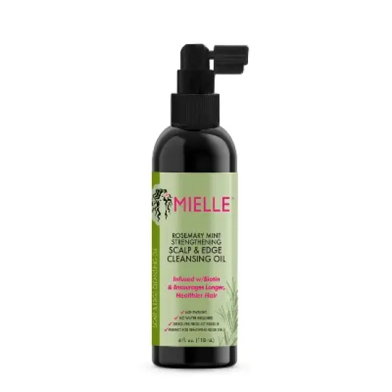 Mielle Organics Rosemary Mint Scalp & Edge Cleansing Hair Oil - 4 fl oz image {1}