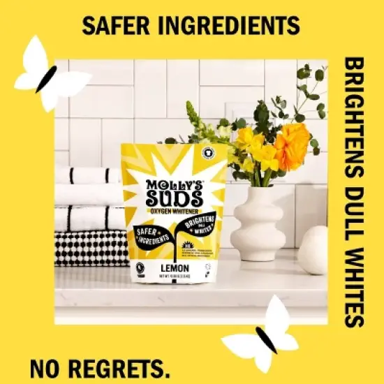 Molly's Suds Oxygen Whitener - Lemon - 41oz image {3}