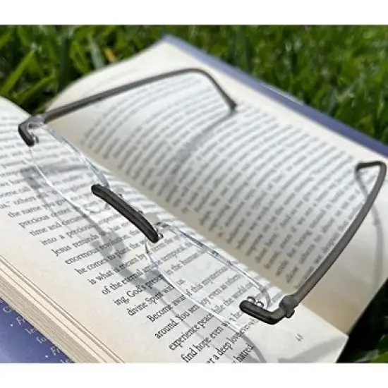 Calabria 714 Women's Rimless Flexie Reading Glasses image {8}