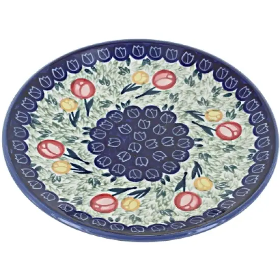 Blue Rose Polish Pottery Manufaktura Dessert Plate image {12}
