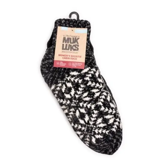 MUK LUKS Women's 2 pack Chenille Cabin Socks image {2}