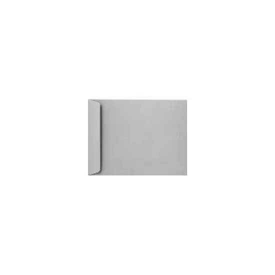 LUX 8 3/4 x 11 1/4 Open End Envelopes 50/Pack 28lb. Gray Kraft (7450-GK-50) image {1}
