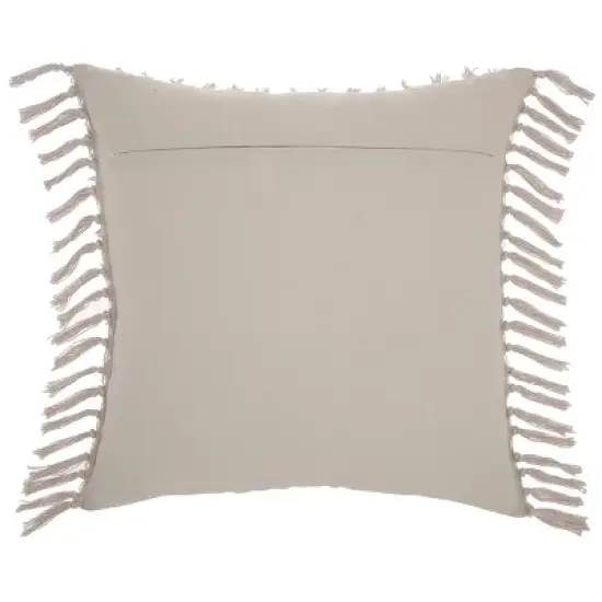 Oversize Life Styles Cut Fray Texture Throw Pillow - Mina Victory image {3}
