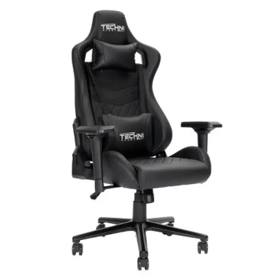 High Back Racer Gaming Chair Adjustable Arms 150 Degree Recline for Adults -3irtyhousy image {1}