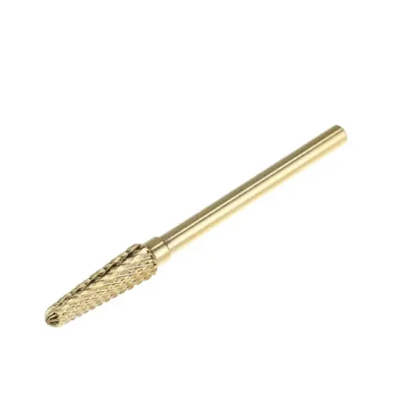 Unique Bargains 3/32 Inch Small Cone Bit Electric Nail Drill File Cuticle Cleaner Tool for Rotary Nail Drill Machine Manicure Pedicure Polishing Kit image {5}