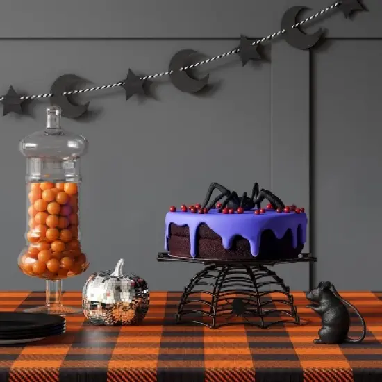 Halloween Metal Wire Cake Stand Black - Hyde and EEK! Boutique&trade; image {1}