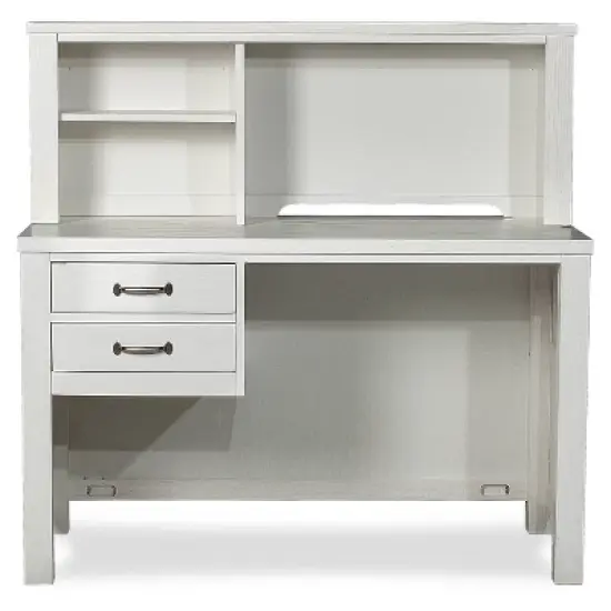Kids' Highlands Desk with Hutch White - Hillsdale Furniture image {1}