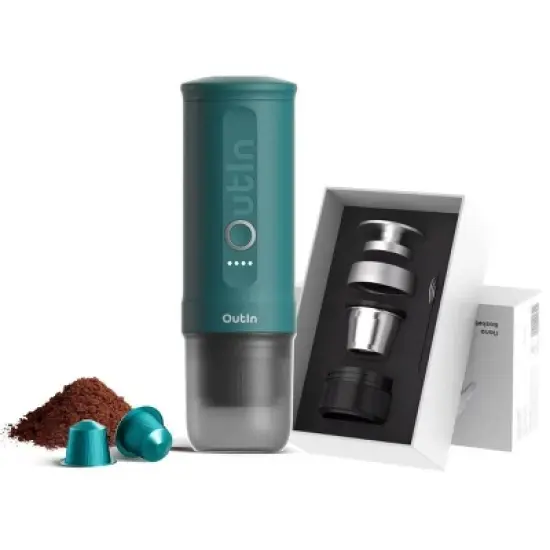OutIn Nano Portable Espresso Machine with Basket Plus Kit image {16}