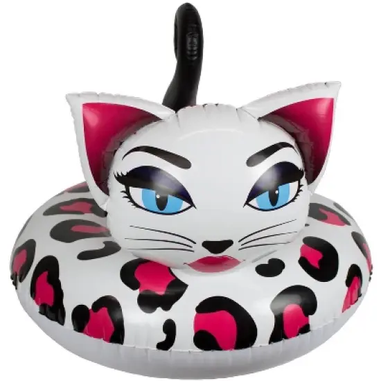 Poolmaster 48'' Pretty Kitty Swimming Pool Tube Float image {13}