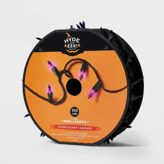 350ct Incandescent Halloween Mini String Lights Purple - Hyde & EEK! Boutique&trade; image {3}