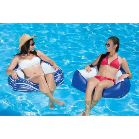 Poolmaster Catalina Chair Swimming Pool Float - 2pk image {1}