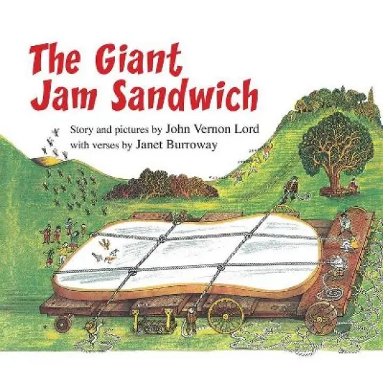 The Giant Jam Sandwich Lap Board Book - by  John Vernon Lord & Janet Burroway image {1}