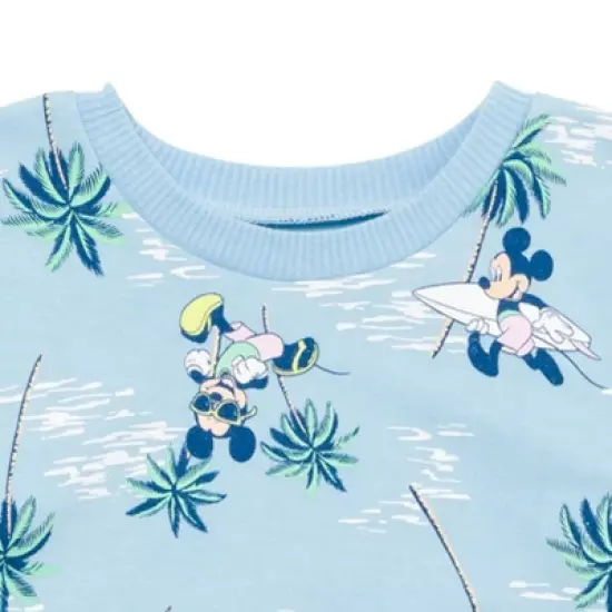 Disney Mickey Mouse Lion King Toy Story Cars Baby French Terry T-Shirt and Shorts Outfit Set Infant image {4}