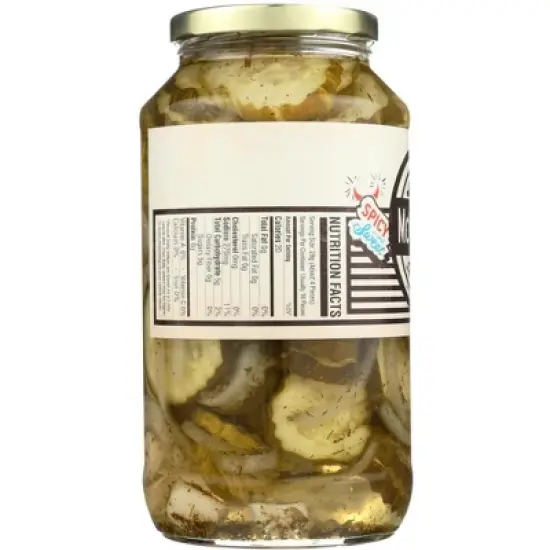 McClure's Sweet and Spicy Pickles - Case of 6/32 oz image {3}
