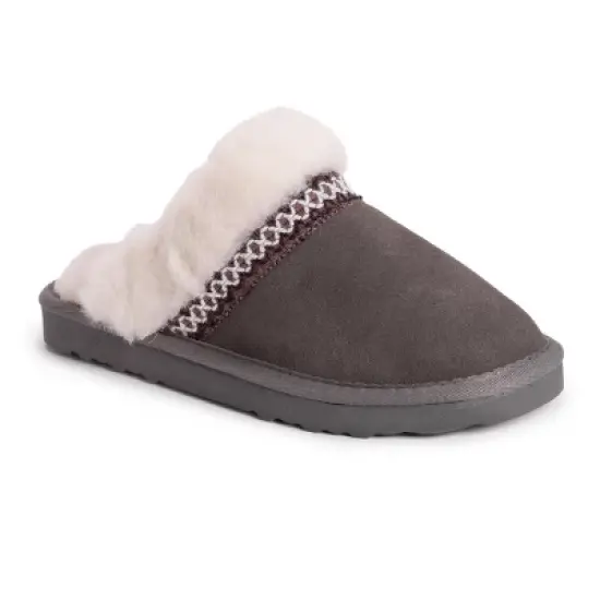 MUK LUKS Women's Dawn Suede Scuff image {7}