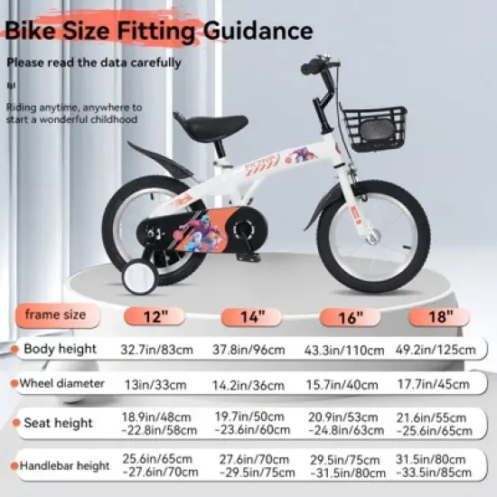 Gulches Kids' Bike for 5-10 Years Old (39-49" Rider Height), Durable Steel Frame, Rear Coaster & Front V-Brakes, 85% Pre-Assembled image {2}