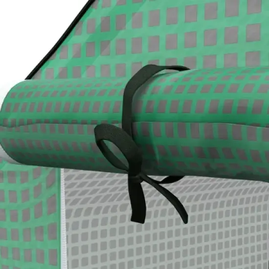 Outsunny Walk-in Greenhouse Cover Replacement for 01-0472, 55" x 56.25" x 74.75" Reinforced Anti-Tear PE Hot House Cover image {4}