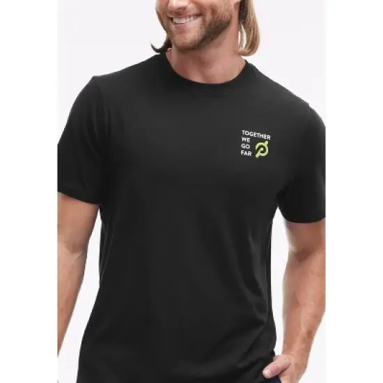 Peloton Men's Graphic Short Sleeve, Black image {3}