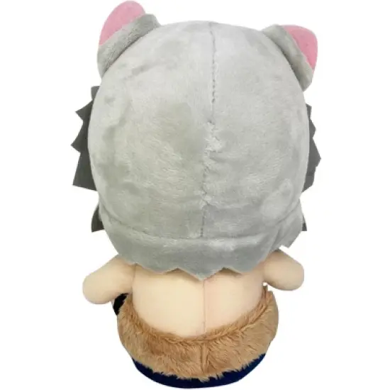 GREAT EASTERN ENTERTAINMENT CO DEMON SLAYER- INOSUKE SITTING PLUSH 7"H image {1}