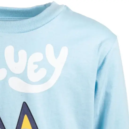 Bluey Bingo Chilli Mom Bandit Dad Long Sleeve Matching Family T-Shirt Toddler to Adult image {7}