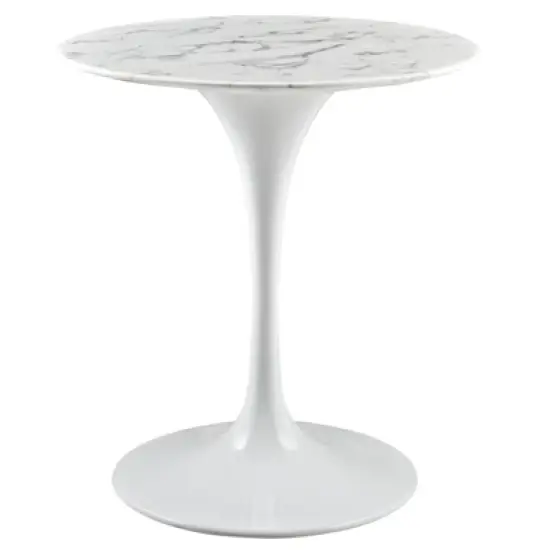 Lippa Round Artificial Marble Dining Table - Modway image {5}