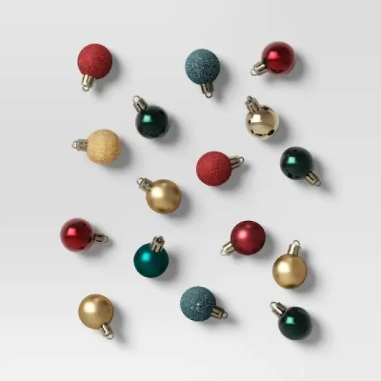 25ct Christmas 30mm Ornament Set - Wondershop&trade; image {6}
