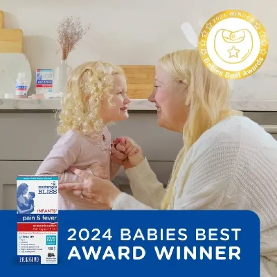 Mommy's Bliss Infants Acetaminophen Pain Reliever Liquid - 2oz image {4}