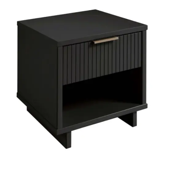 Granville Modern 1 Drawer Nightstand - Manhattan Comfort image {4}