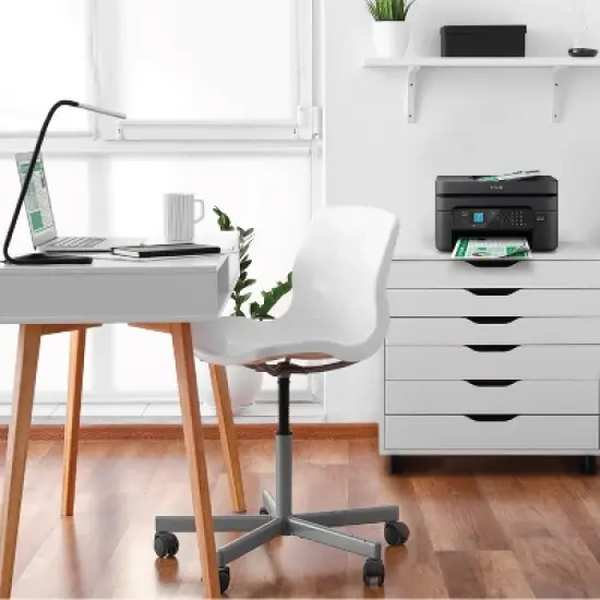 Epson WorkForce WF-2930 Wireless All-in-One Color Inkjet Printer, Copier, Scanner - Black: Smartphone App, USB, Automatic 2-Sided Printing image {5}