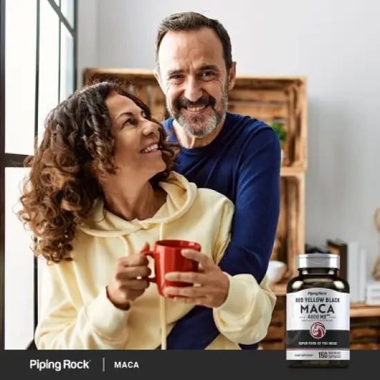 Piping Rock Maca Root Supplement 4800 mg | 150 Capsules image {5}