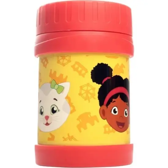 Daniel Tiger's Neighborhood Stainless Steel 13 oz Food Jar for Kids - Vacuum Double Wall Insulated, Leak-Proof Jar, Fits Inside All Lunch Boxes & Bags image {3}